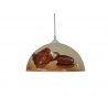 Lampa malowana czajnik 